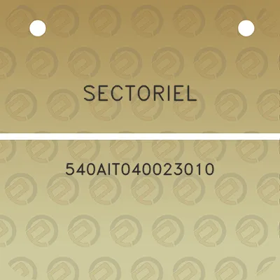 sectoriel-540ait040023010