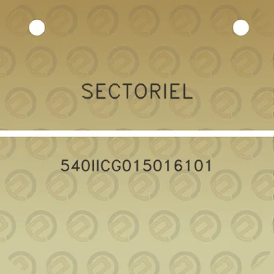 sectoriel-540iicg015016101