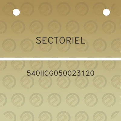 sectoriel-540iicg050023120