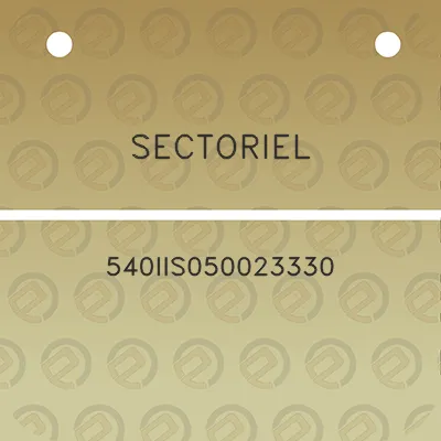 sectoriel-540iis050023330