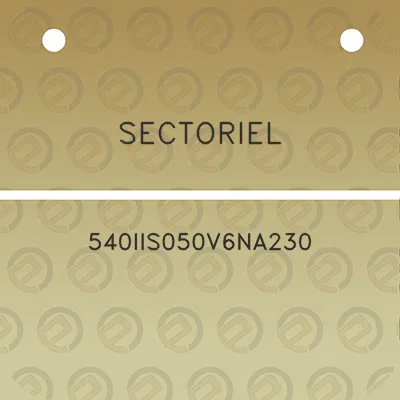 sectoriel-540iis050v6na230