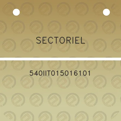 sectoriel-540iit015016101