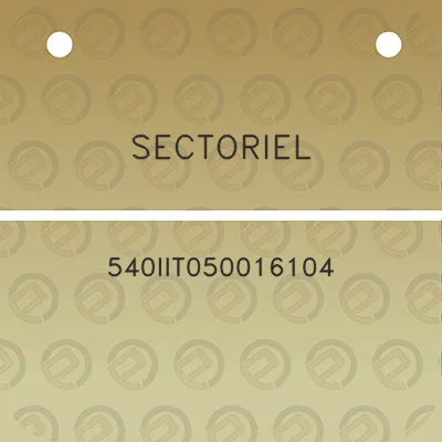 sectoriel-540iit050016104