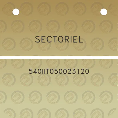 sectoriel-540iit050023120