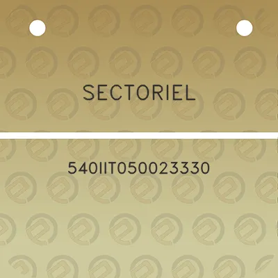 sectoriel-540iit050023330