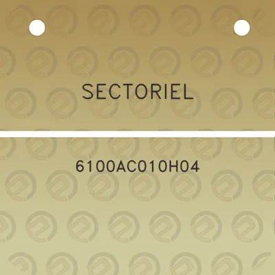 sectoriel-6100ac010h04