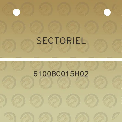 sectoriel-6100bc015h02