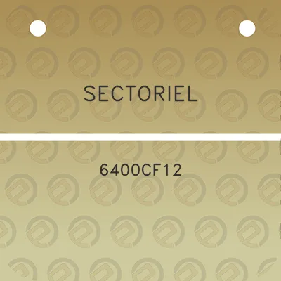 sectoriel-6400cf12