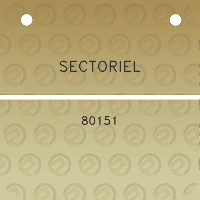 sectoriel-80151