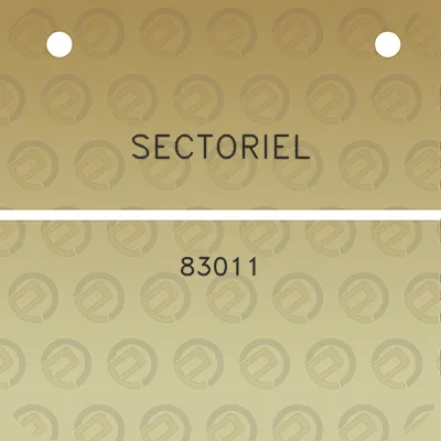 sectoriel-83011