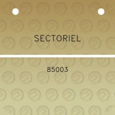 sectoriel-85003