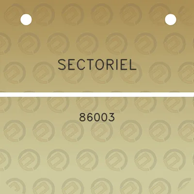 sectoriel-86003