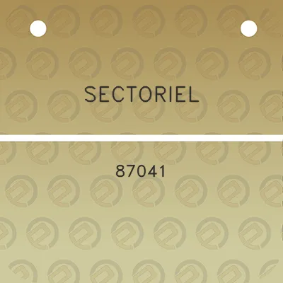 sectoriel-87041