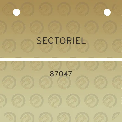 sectoriel-87047