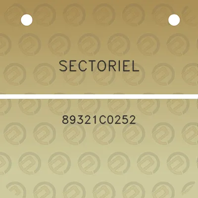 sectoriel-89321c0252