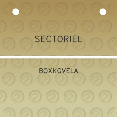 sectoriel-boxkgvela