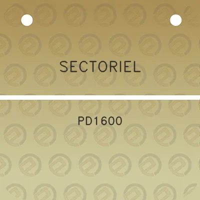 sectoriel-pd1600