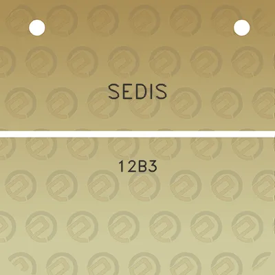 sedis-12b3