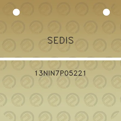 sedis-13nin7p05221