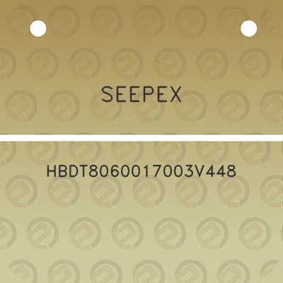 seepex-hbdt8060017003v448