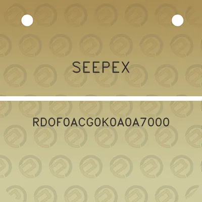 seepex-rdof0acg0k0a0a7000