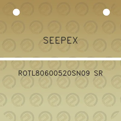 seepex-rotl80600520sn09-sr