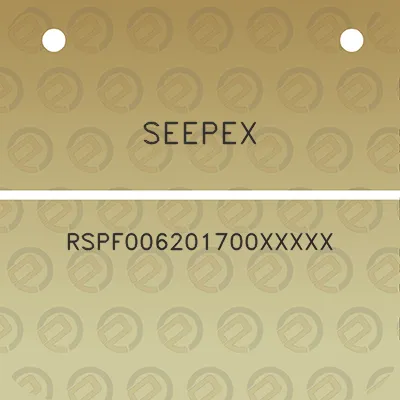 seepex-rspf006201700xxxxx