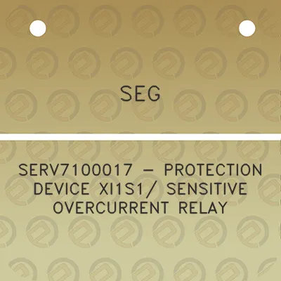 seg-serv7100017-protection-device-xi1s1-sensitive-overcurrent-relay