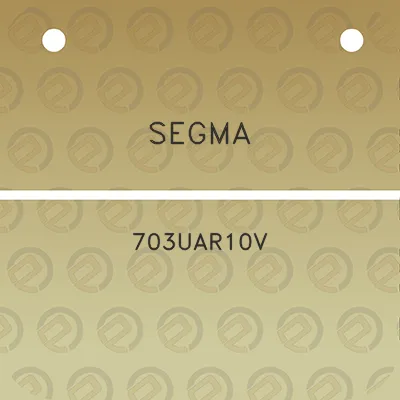 segma-703uar10v