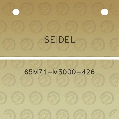 seidel-65m71-m3000-426