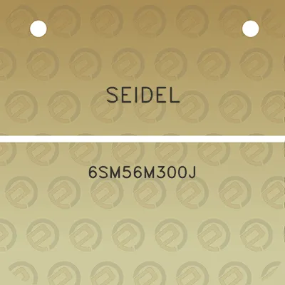 seidel-6sm56m300j