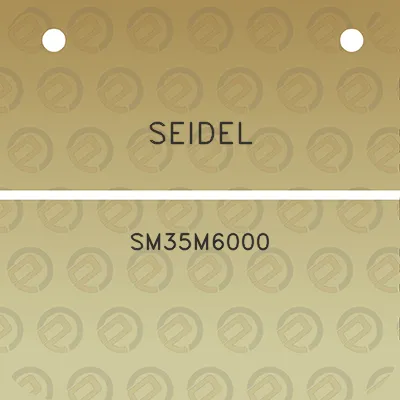 seidel-sm35m6000