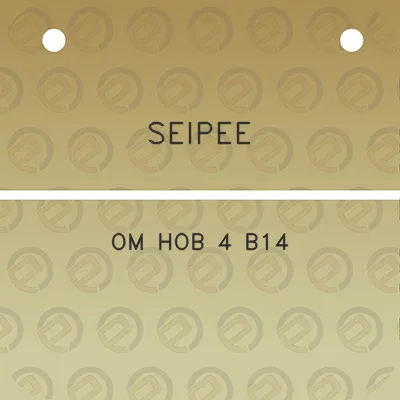 seipee-om-hob-4-b14