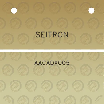 seitron-aacadx005