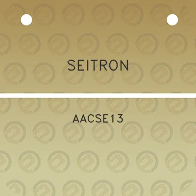 seitron-aacse13