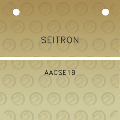 seitron-aacse19