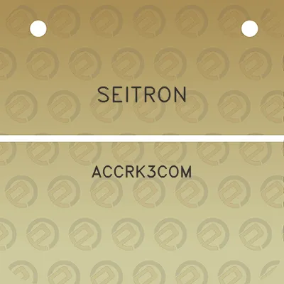 seitron-accrk3com