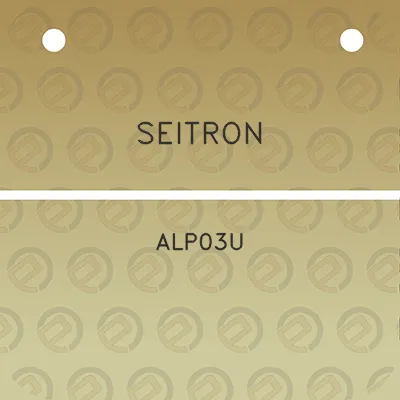 seitron-alp03u