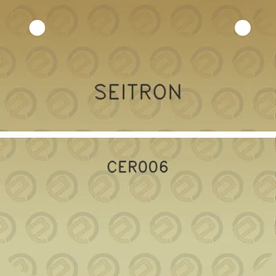 seitron-cer006