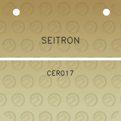 seitron-cer017