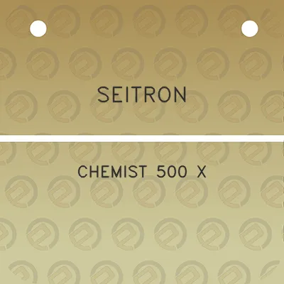 seitron-chemist-500-x