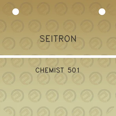 seitron-chemist-501