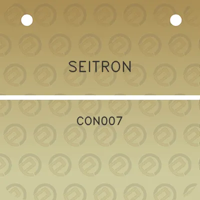 seitron-con007