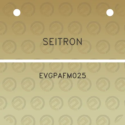 seitron-evgpafm025