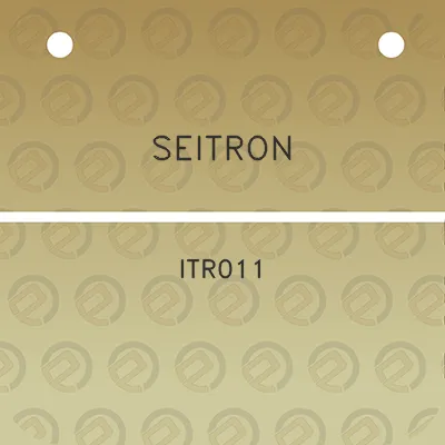 seitron-itr011