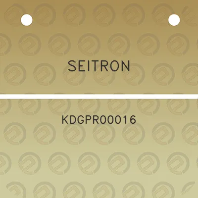 seitron-kdgpr00016