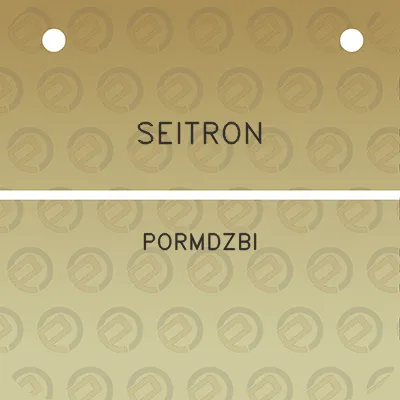 seitron-pormdzbi