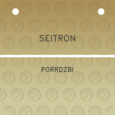 seitron-porrdzbi