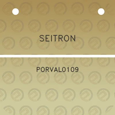 seitron-porval0109