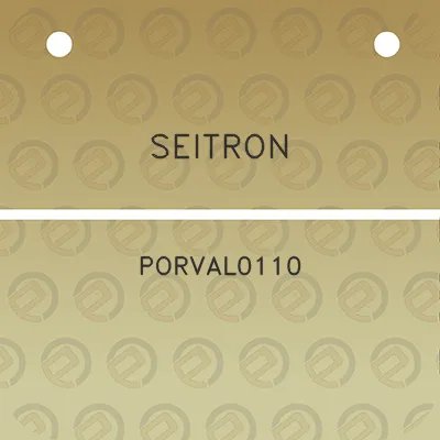 seitron-porval0110